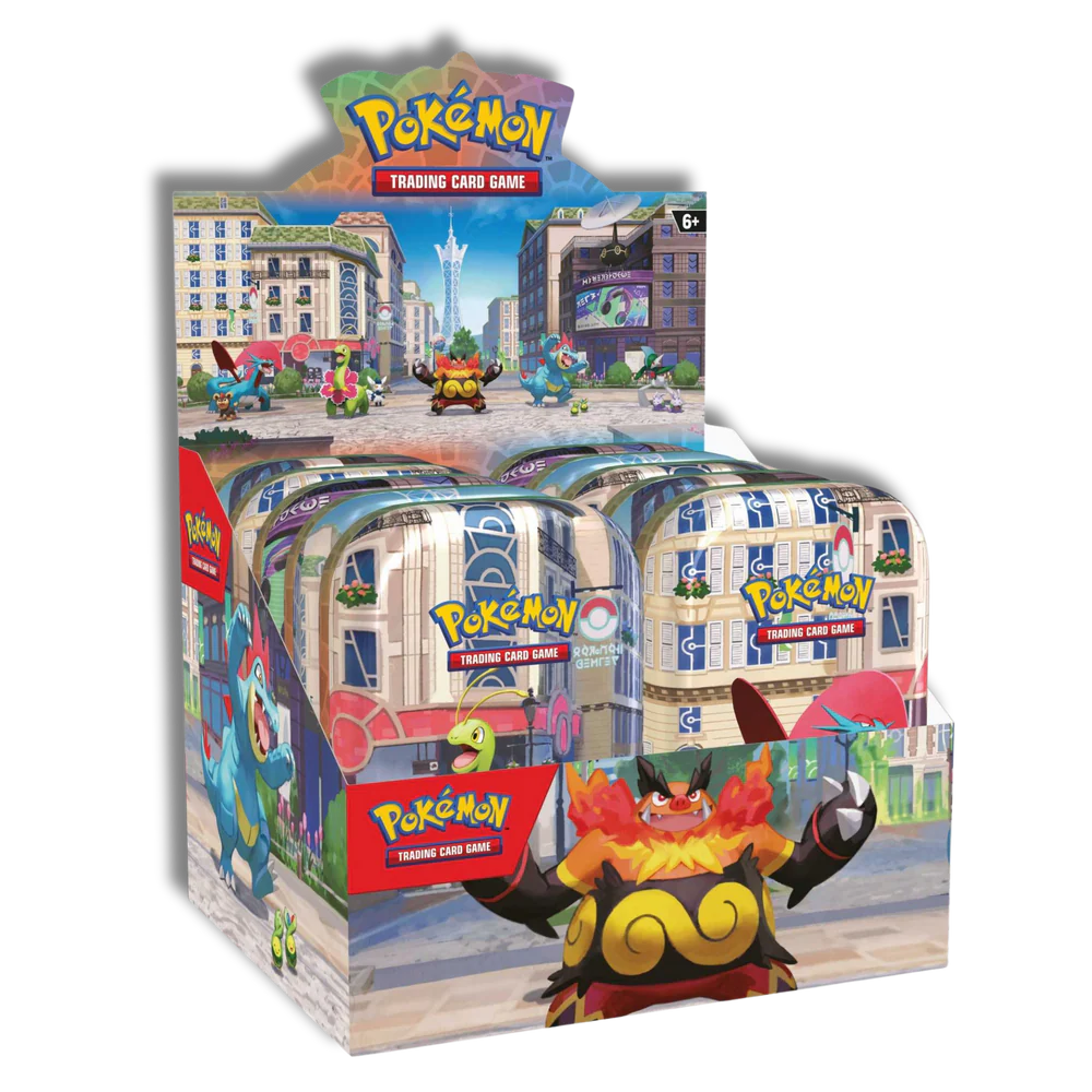 Pokémon TCG:  Mini Tin Display Verano '26 - Lumiose City - 10 uds
