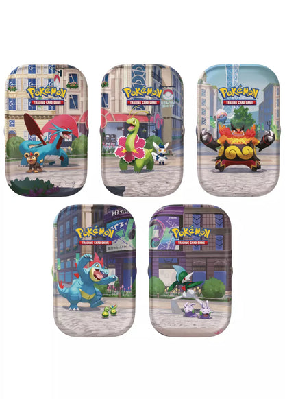 Pokémon TCG:  Mini Tin Display Verano '26 - Lumiose City - 10 uds