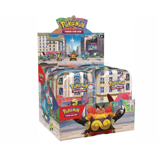 Pokémon TCG:  Mini Tin Display Verano '26 - Lumiose City - 10 uds