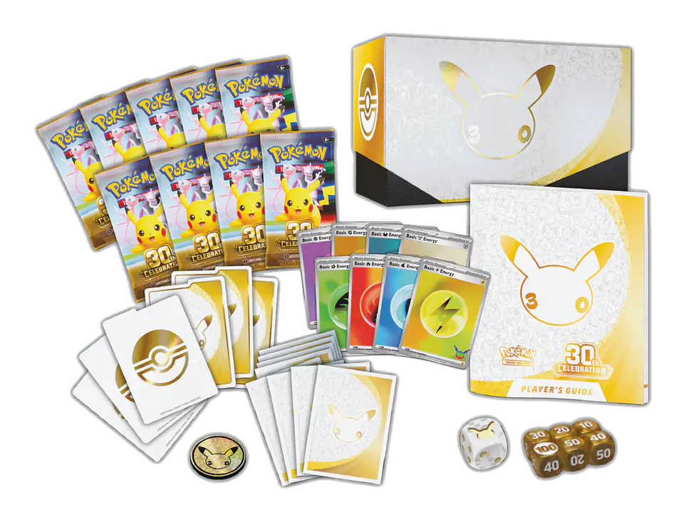 Pokémon TCG: 30 Aniversario Especial Pokémon Elite Trainer Box - PREVENTA