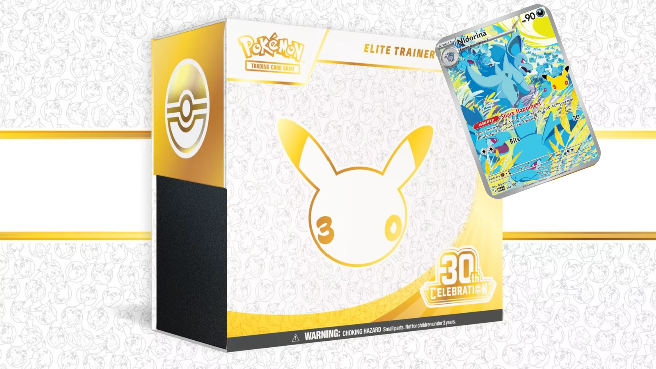 Pokémon TCG: 30 Aniversario Especial Pokémon Elite Trainer Box - PREVENTA