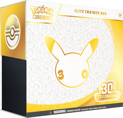 Pokémon TCG: 30 Aniversario Especial Pokémon Elite Trainer Box - PREVENTA
