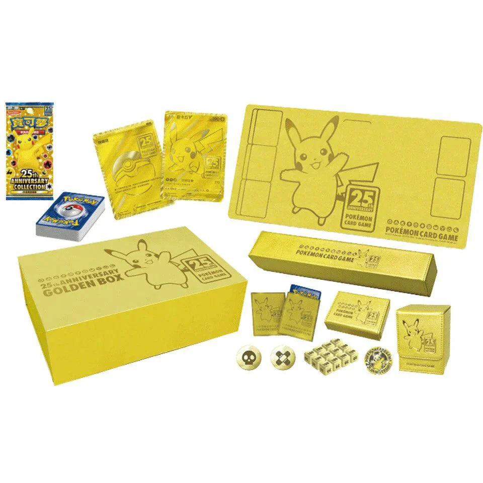 Pokémon TCG: 25th Anniversary Golden Box (Chinese Edition)