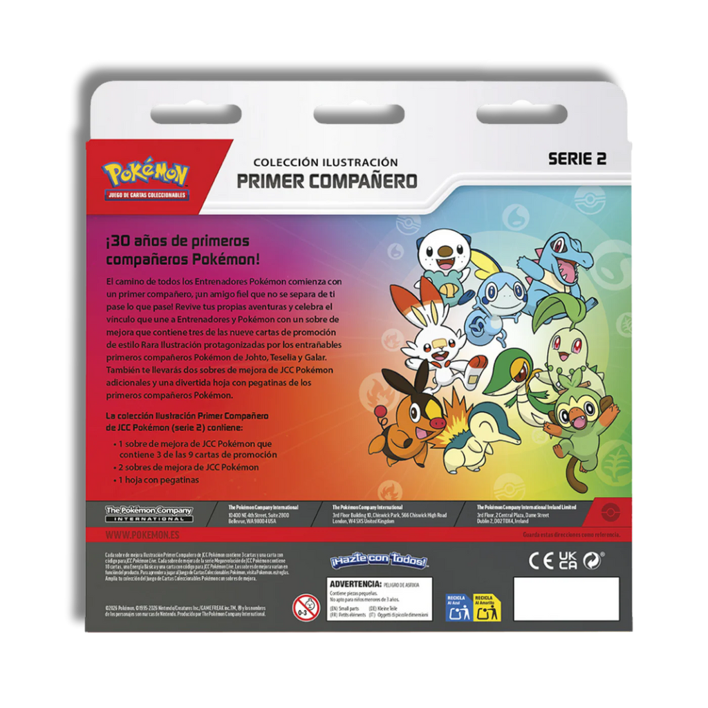 Pokémon TCG: 30 Aniversario First Partner Illustration Collection Series 2