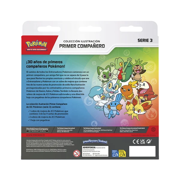 Pokémon TCG: 30 Aniversario First Partner Illustration Collection Series 3