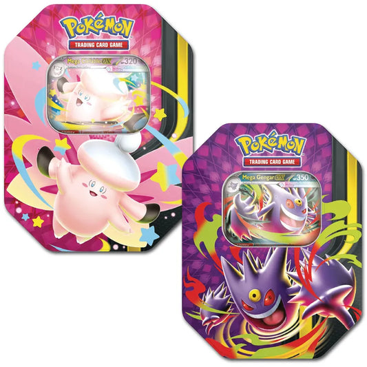 Pokémon TCG:  Latas  Summer '26 - Mega Gengar + Mega Clefable