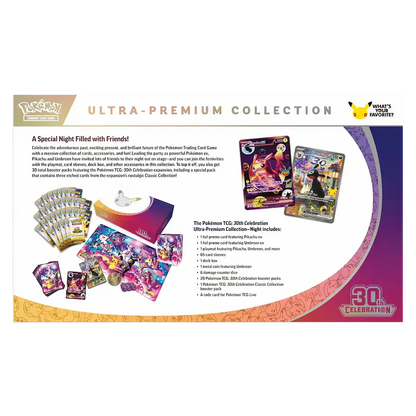 Pokémon TCG: Umbreon 30 Aniversario Especial Ultra-Premium Collection- PREVENTA