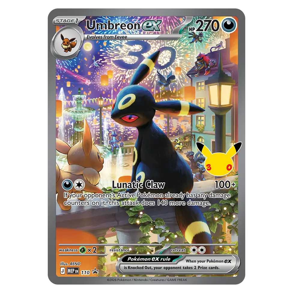 Pokémon TCG: Umbreon 30th Anniversary Special Ultra-Premium Collection - PRESALE